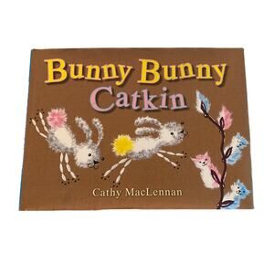 50% off New! Bunny Bunny Catkin by Cathy MacLennan 13" x 9 1/2"